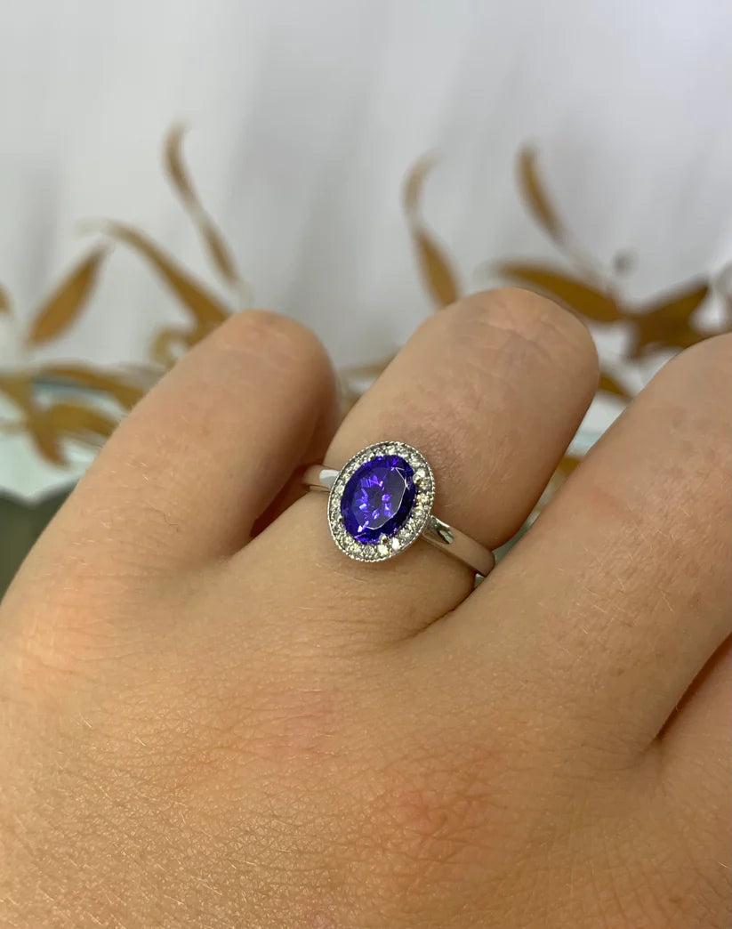 Enigma Jewellers oval tanzanite rings browns1