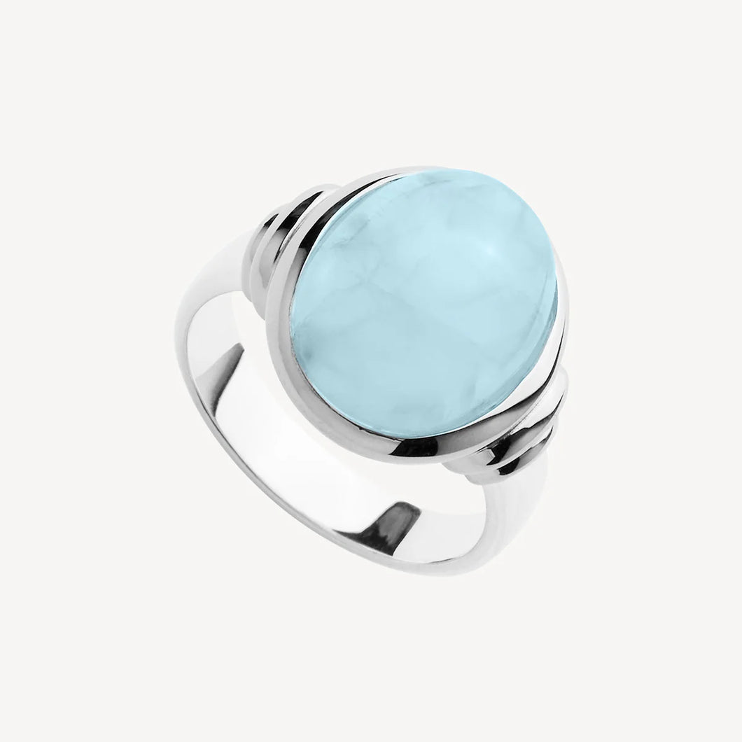 Ulysses Aquamarine Ring