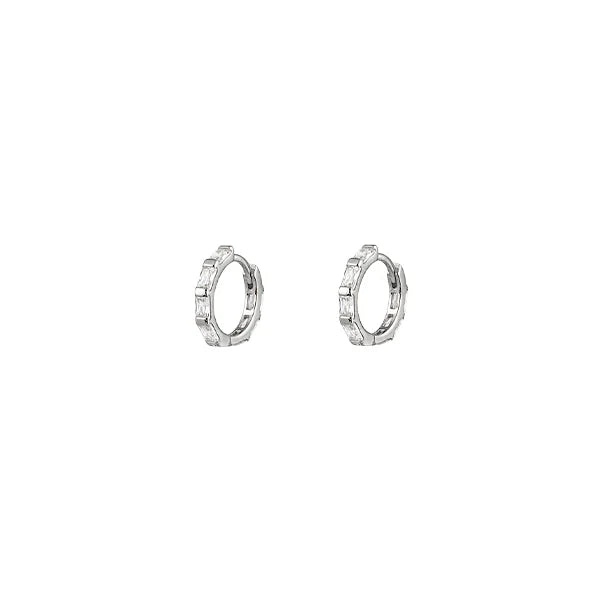 Baguette CZ Earrings