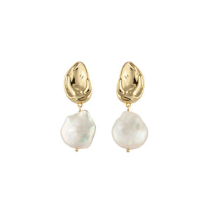 Atlantic Earrings Gold