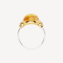 Load image into Gallery viewer, Limoncello Citrine Ring Two-Tone