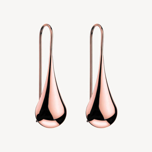 Weeping Woman Earrings Rose Gold