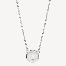 Load image into Gallery viewer, Capri Pearl Necklace Silver