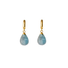 Load image into Gallery viewer, Abstract Earrings Aquamarine