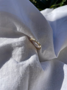 Charlotte Baguette Wedding band