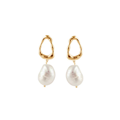 Ocean Earrings Gold