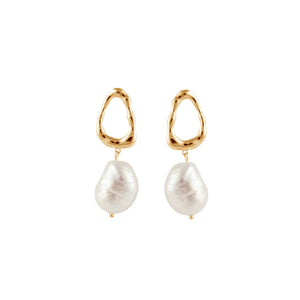 Ocean Earrings Gold