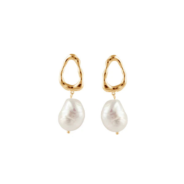 Ocean Earrings Gold