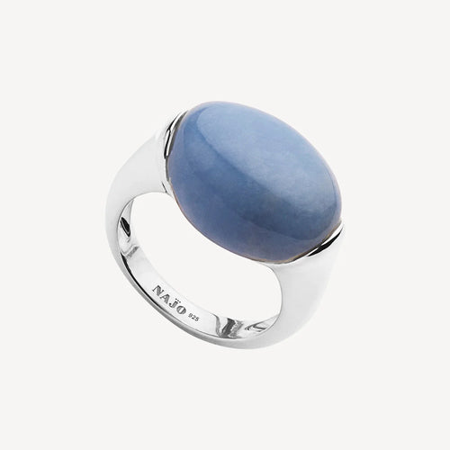 Ortenisa Angelite Rings Silver