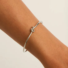 Load image into Gallery viewer, Nature’s Knot Cuff Silver