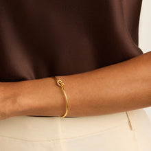 Load image into Gallery viewer, Nature’s Knot Cuff Gold