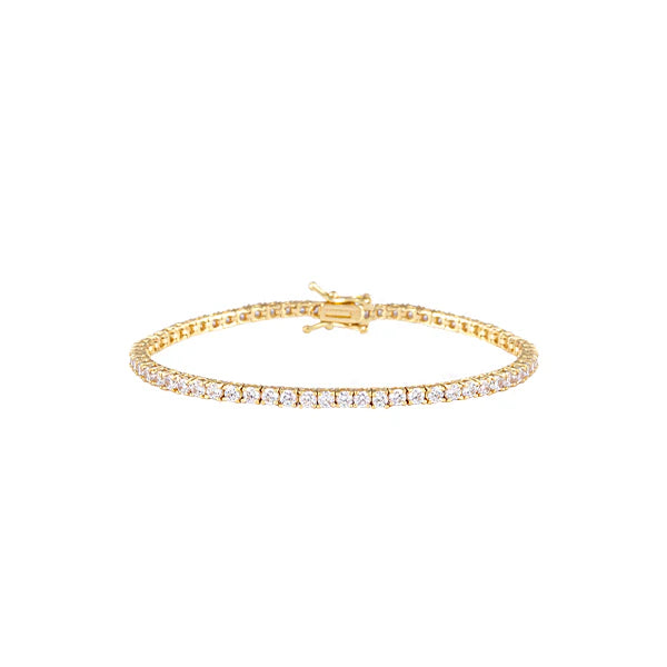 Tennis Bracelet Small Gold