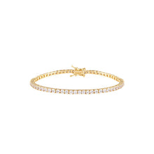 Load image into Gallery viewer, Tennis Bracelet Small Gold