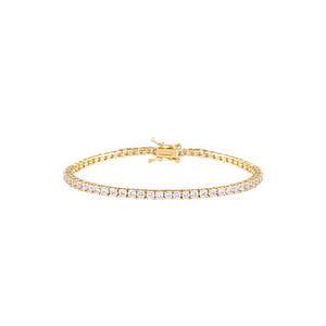 Tennis Bracelet Small Gold