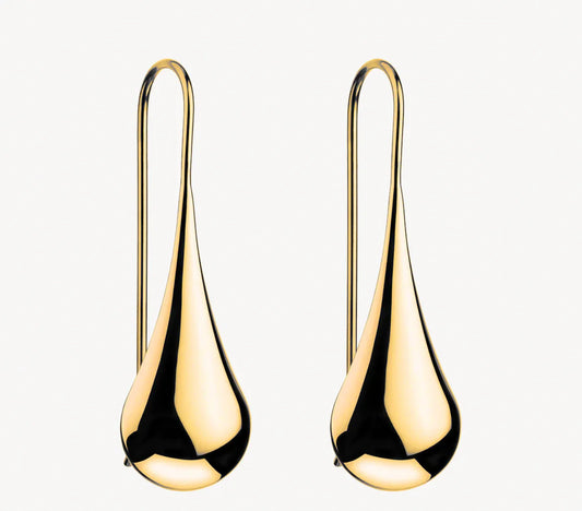 Weeping Woman Earrings Gold