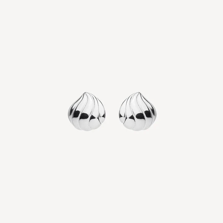 Murmur Stud Earring Silver