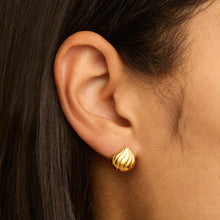 Load image into Gallery viewer, Murmur Stud Earring Gold