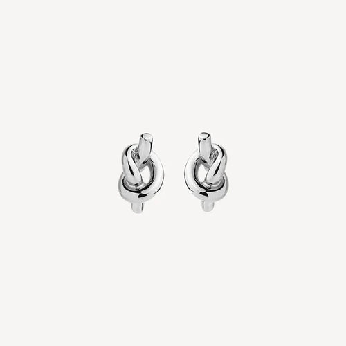 Nature’s Knot Stud Earrings Silver