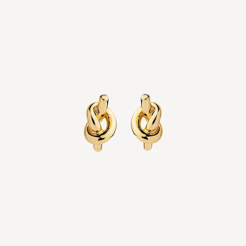 Nature’s Knot Stud Earrings Gold