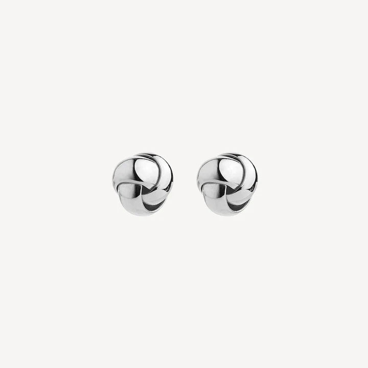 Floret Stud Earrings Silver