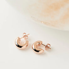 Load image into Gallery viewer, Moonbow Stud Earrings Rose Gold