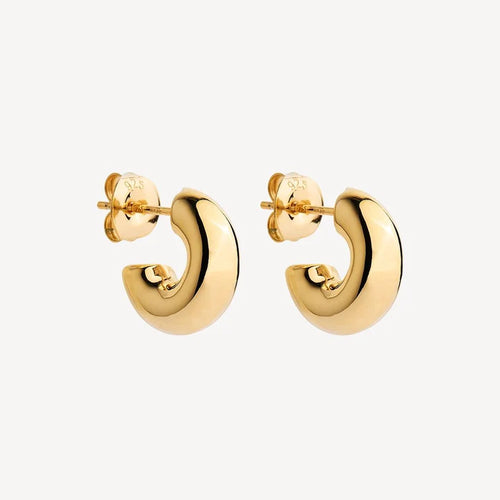 Moonbow Stud Earrings Gold