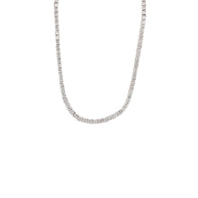 Load image into Gallery viewer, Tennis Necklace Small Silver