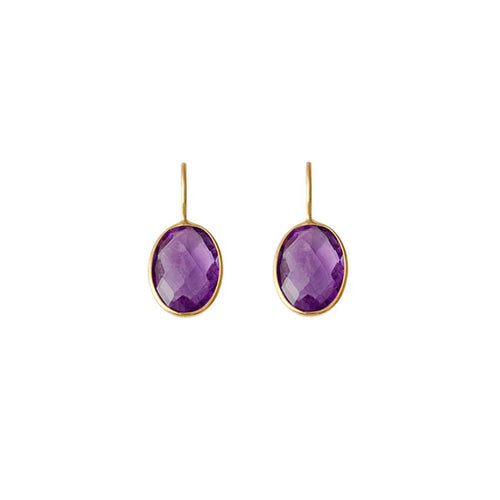 Francisco Earrings Purple