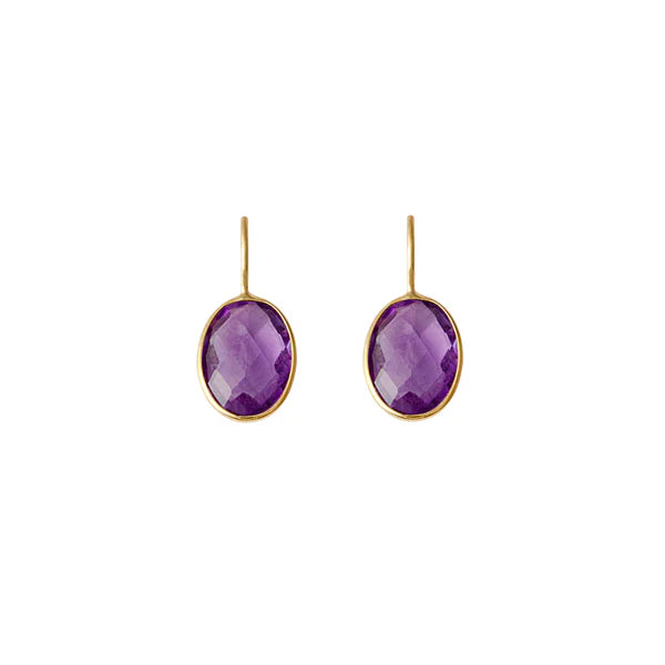 Francisco Earrings Purple