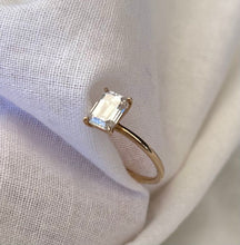 Load image into Gallery viewer, Eden Emerald Cut Engagement ring