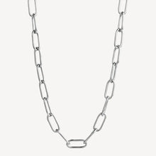 Load image into Gallery viewer, Vista Large Link Necklace Silver