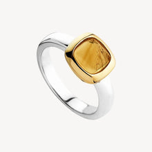 Load image into Gallery viewer, Aura Two-tone Citrine Ring