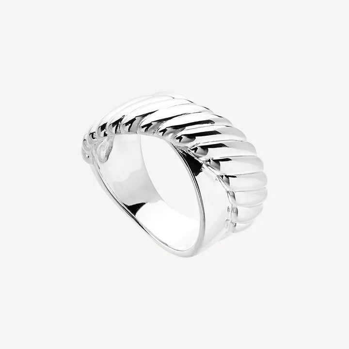 Tidal Ring Silver