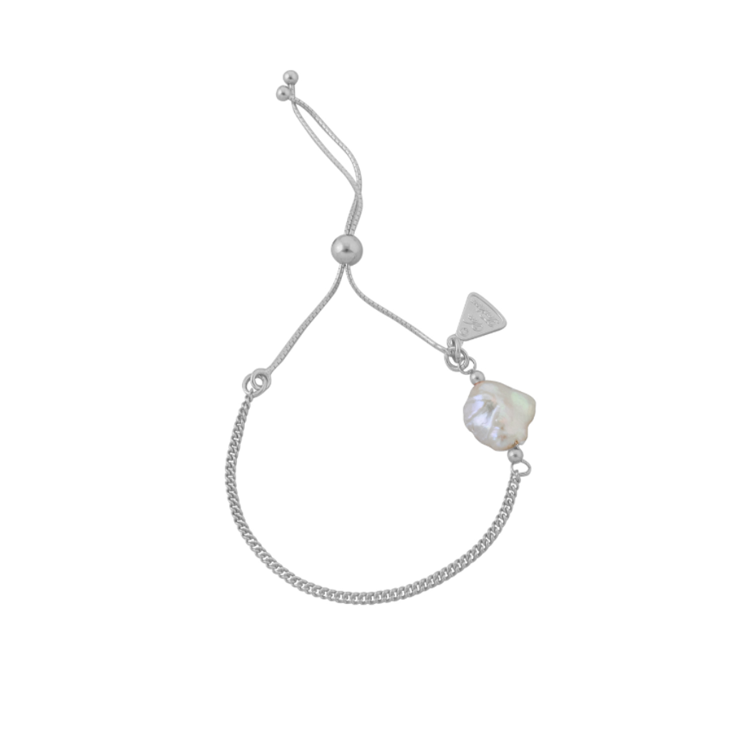 Adjustable Keshi Pearl Bracelet