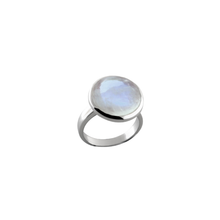 Load image into Gallery viewer, Moonstone Dome Ring