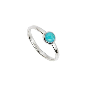 Heavenly Turquoise Silver Ring