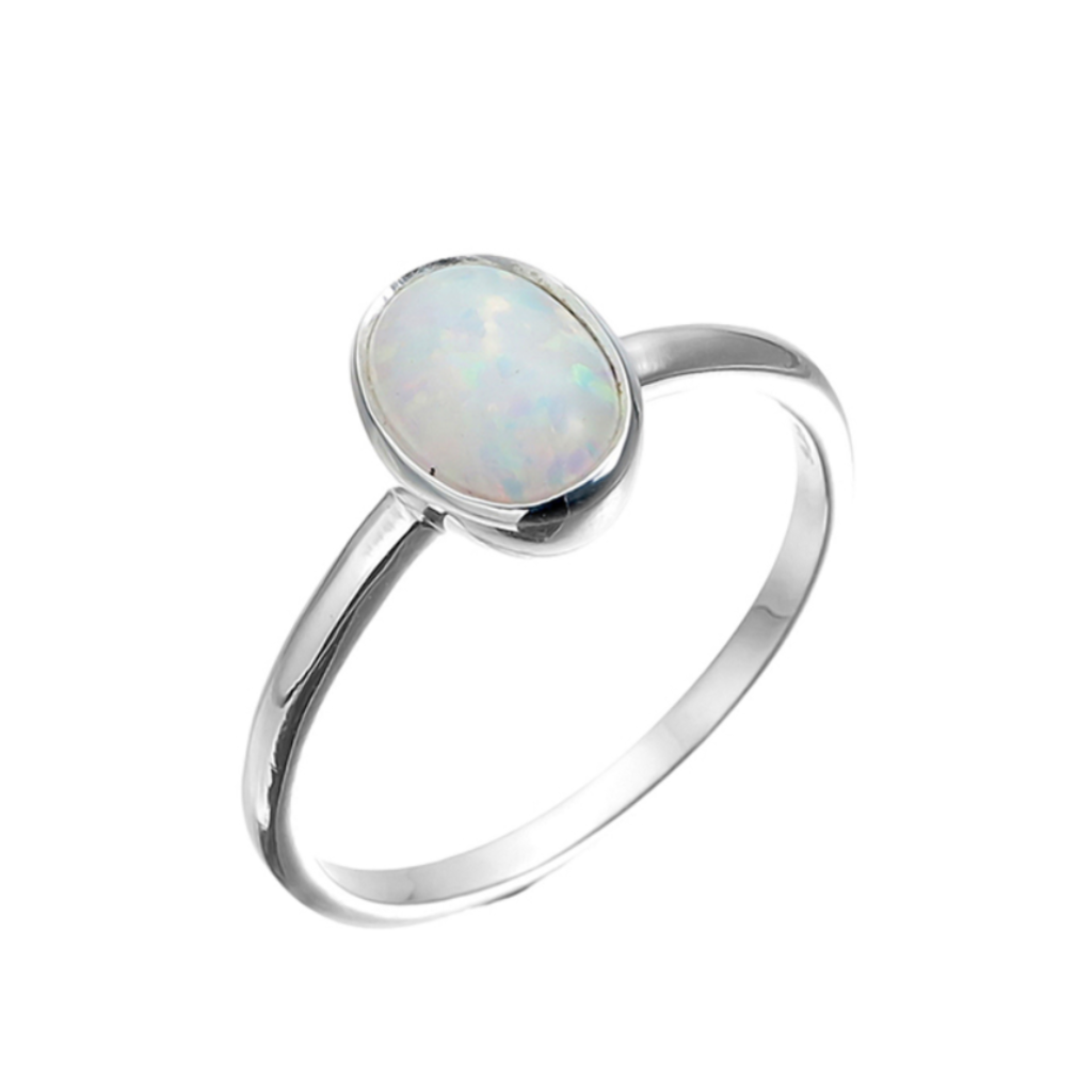 Large Oval Czelline Opal Ring